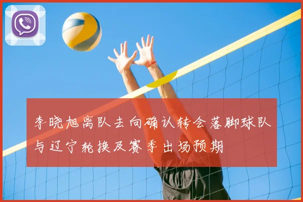 李晓旭离队去向确认转会落脚球队与辽宁轮换及赛季出场预期
